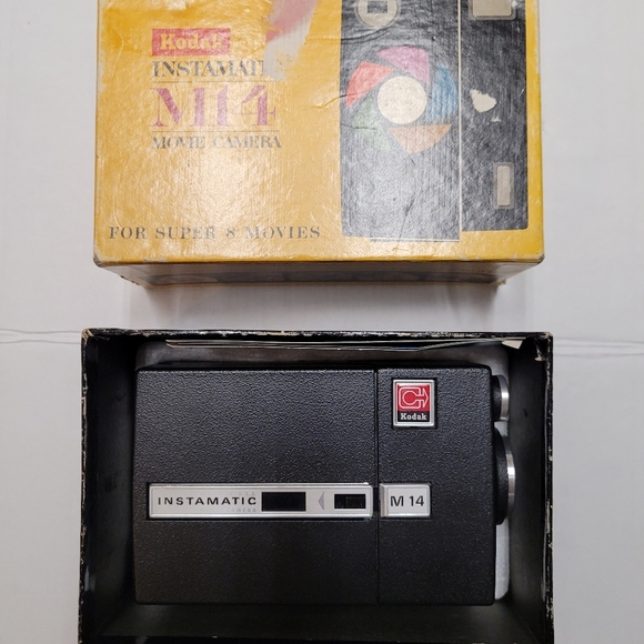 Appareil Photo Vintage Kodak Instamatic M14 – Parfait Pour La Décoration Ou Débutant